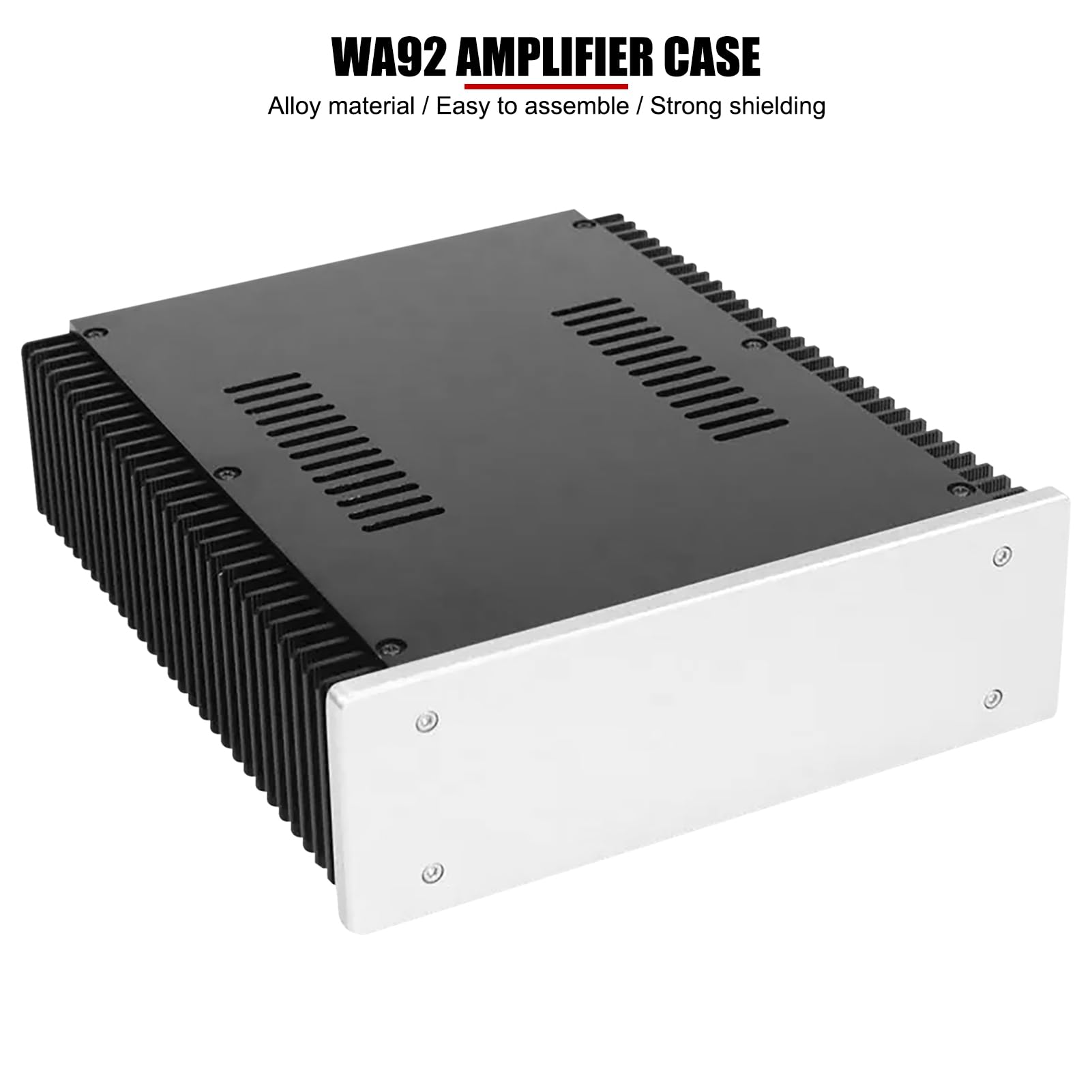 WA100 Full Aluminum Hifi Diy Enclosure Amplifier Case Preamplifier - View #7