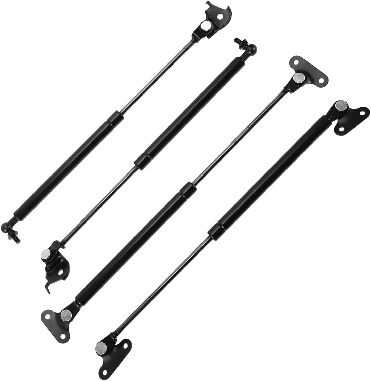 Front Hood Rear Hatch Lift Supports Struts Kit for Toyota Land Cruiser 1990-1997 80 Series No.5345069015/5344069015 Bonnet Tailgate Gas Springs Set