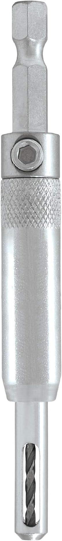 Trend Snappy SNAP/DBG/5 Drill Bit Guide - for No6 Gauge Screws, Silver, 14.0 mm*150.0 mm*80.0 mm