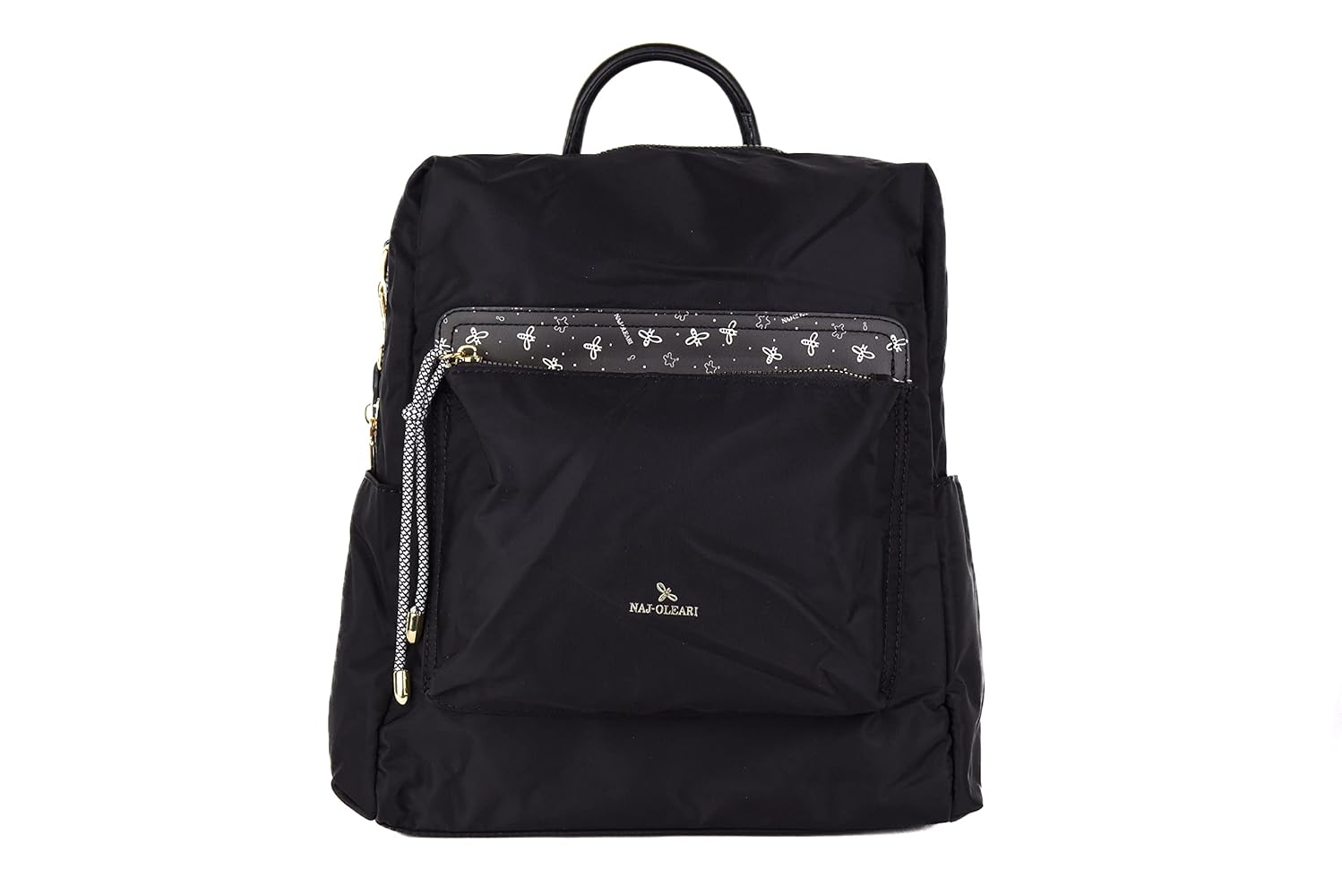 Zaino Naj Oleari Donna - Nylon Riciclato, 32x30x12cm, Multitasche, Regalo Elegante - Foto 10