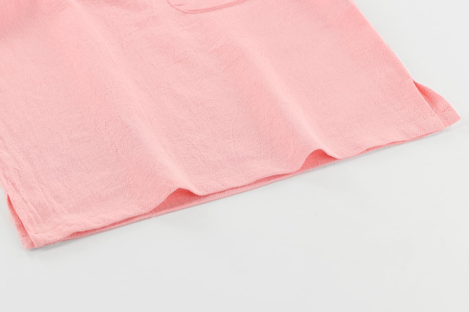 Boy's T-Shirt and Shorts Set Cotton Linen Summer Short Sleeve Children Two Pieces Clothing Pants Sets - Image 4