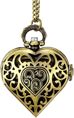 Women's Pocket Watch, Analog Display, Quartz Movement - Valentine's Day Gifts For Women