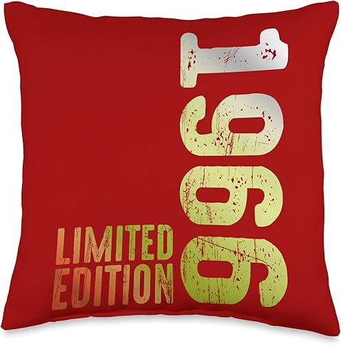 Limited Edition 1966 Birth Vintage Since 1966 Retro 1966 Throw Pillow