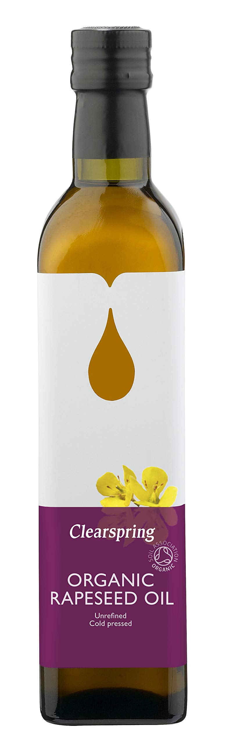 Clearspring Organiczny olej rzepakowy, 500 g