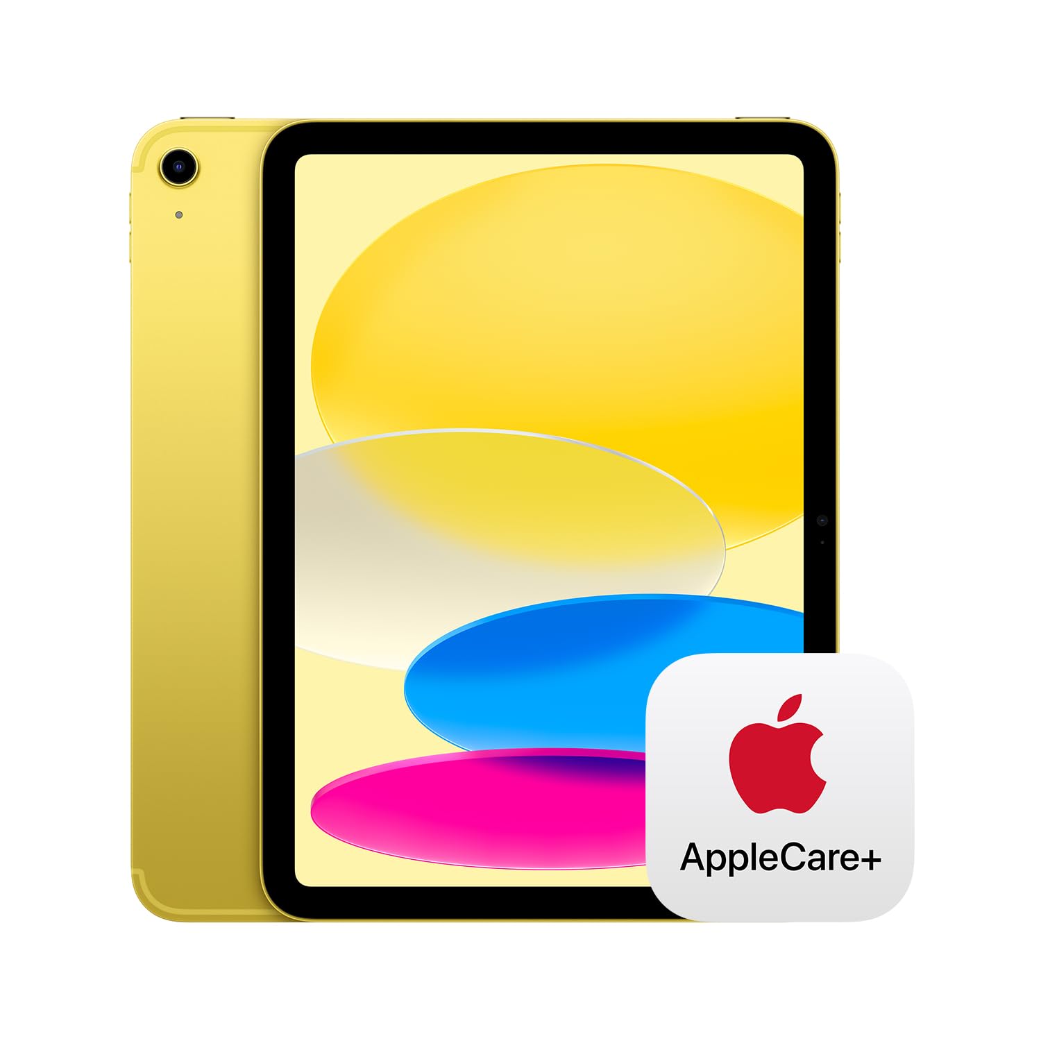 Apple 2025 iPad (Wi-Fi + Cellular, 256GB) - Yellow (A16) + AppleCare+