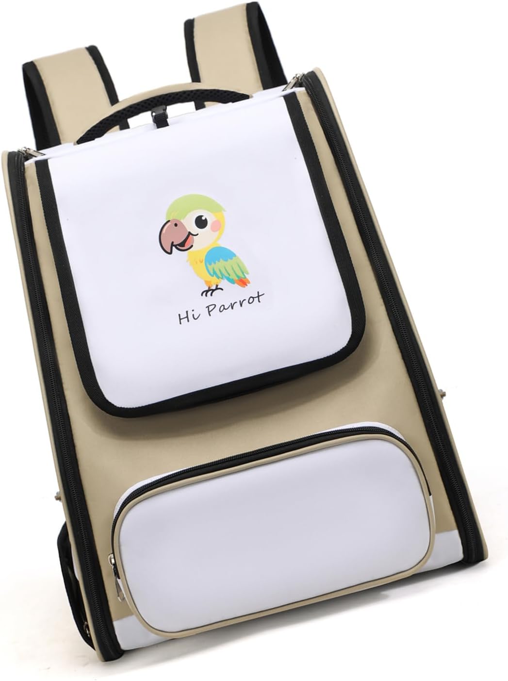 Easy to Carry Avian Outing Bag for Conures Cockatiels Including Ventilation Openings and Shoulder Strap Fashionable Bird Carrier