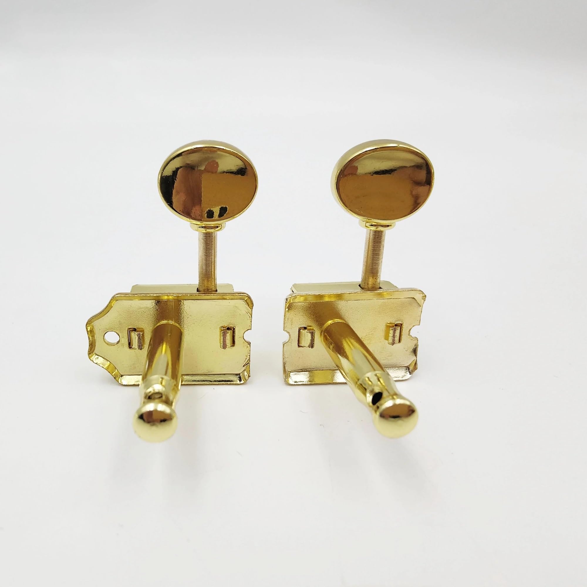 Clavijas De Afinación Metal Semicerradas Para Accesorios Guitarra Eléctrica ST SQ Clavijas Guitarra(Gold)
