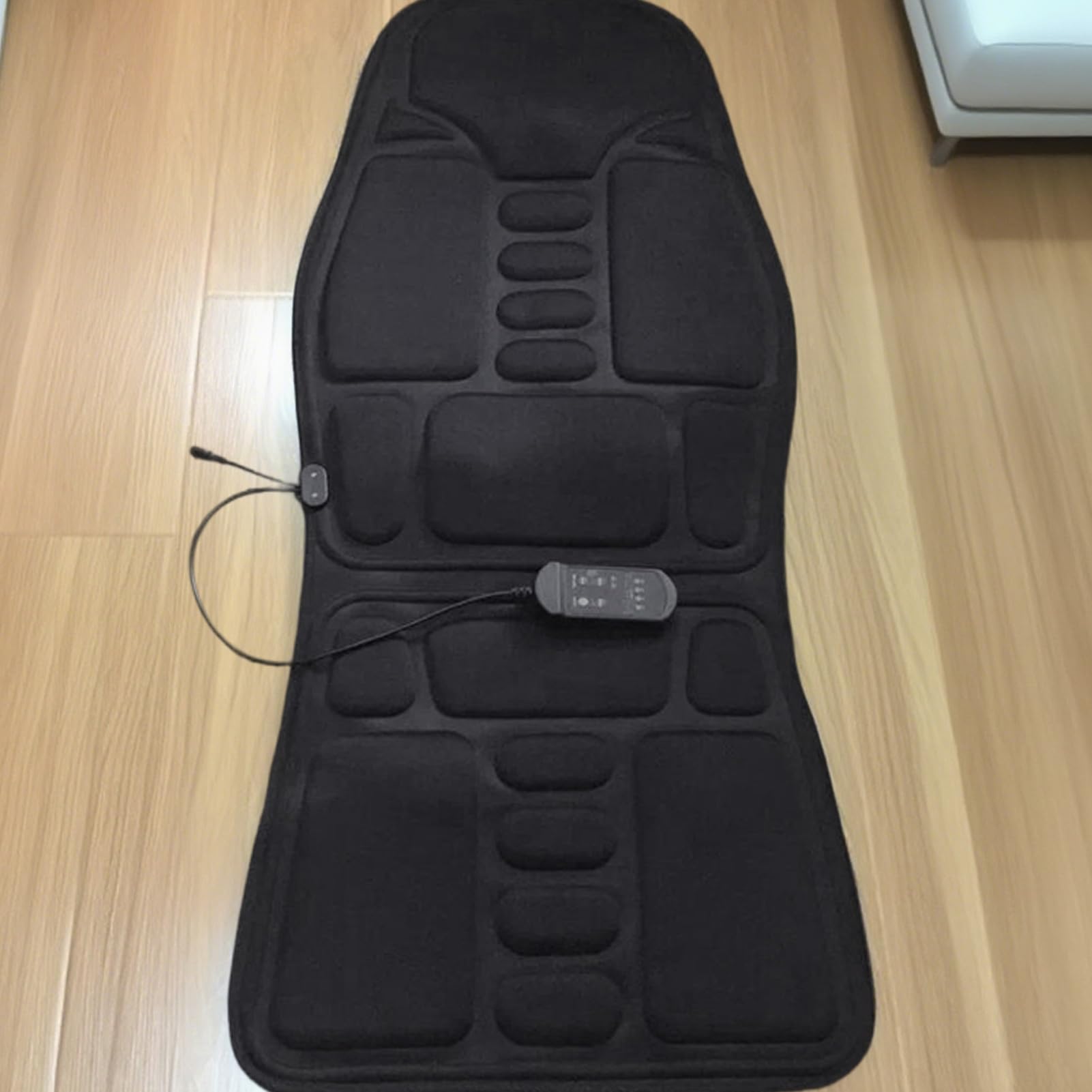Almohadilla de Masaje para Silla Masajeador Para Espalda Con Calor | Almohadilla Térmica De 5 Puntos Con Función De Masaje Eléctrico Para Relajación Muscular En Hombres Y Mujeres Personas Que