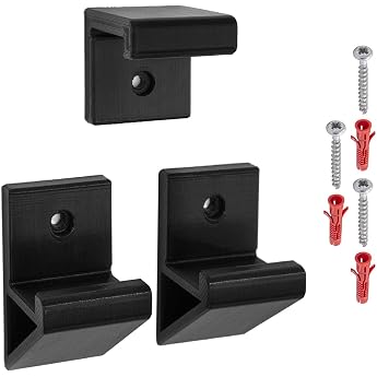 Wall Mount Console Holder Tilt Protection Black Suitable for Sony PlayStation 4 PS4 Slim [Video Game]