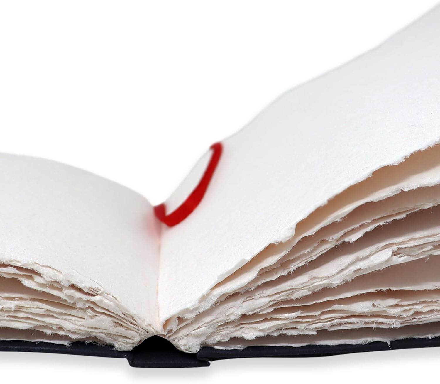 Artway Indigo - Cotton Rag Paper Sketchbook - Panorama Landscape - 40 Sides/20 Pages of 250gsm Mid Texture 100% Cotton Rag Paper - 100% Handmade