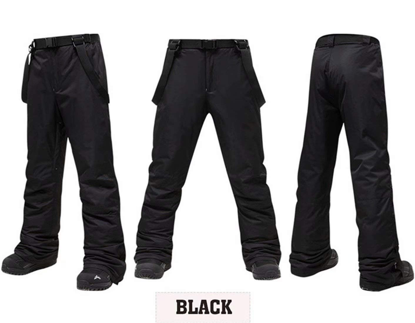 decathee Men's Ski Jacket Waterproof Snowboarding Jackets Pants Winter Warm Snow Coat Windbreaker
