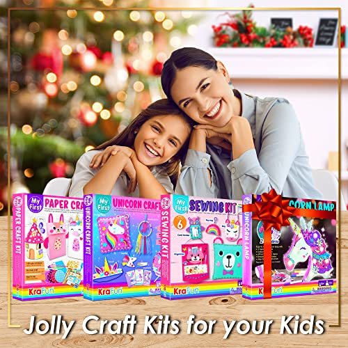 KRAFUN-My-First-Unicorn-Bunny-Paper-Craft-Kit-for-Toddlers-and-Girls-Age-3-8-Years-Old-Include-18-Cute-DIY-Arts-and-Crafts-Projects-Organized-Art-Activities-Supplies-Box-Preschool-Creative-Toys KRAFUN-My-First-Unicorn-Bunny-Paper-Craft-Kit-for-Toddlers-and-Girls-Age-3-8-Years-Old-Include-18-Cute-DIY-Arts-and-Crafts-Projects-Organized-Art-Activities-Supplies-Box-Preschool-Creative-Toys