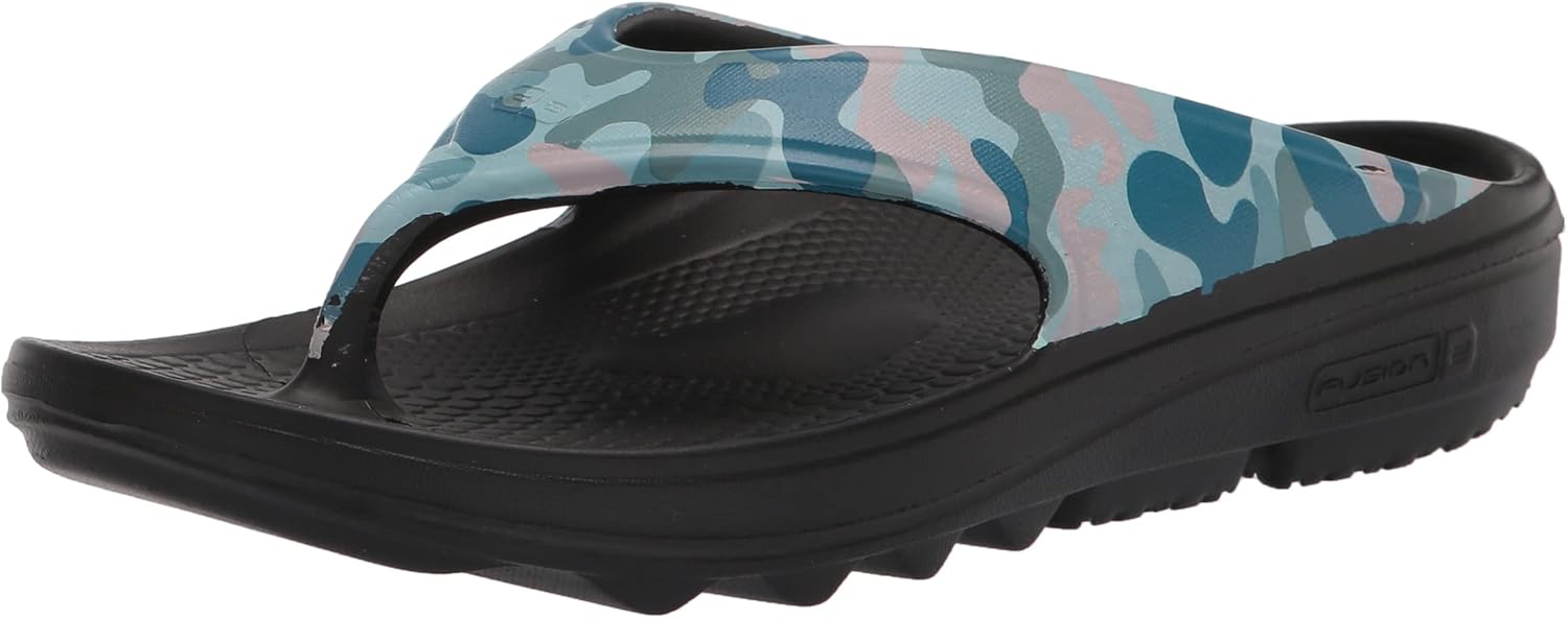 Spenco Women's Flip-Flop, Pink Camo, 12 Wide