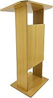 Vista 2 de FixtureDisplays® Madera (MDF) Podio Atril Púlpito Recepción 14302