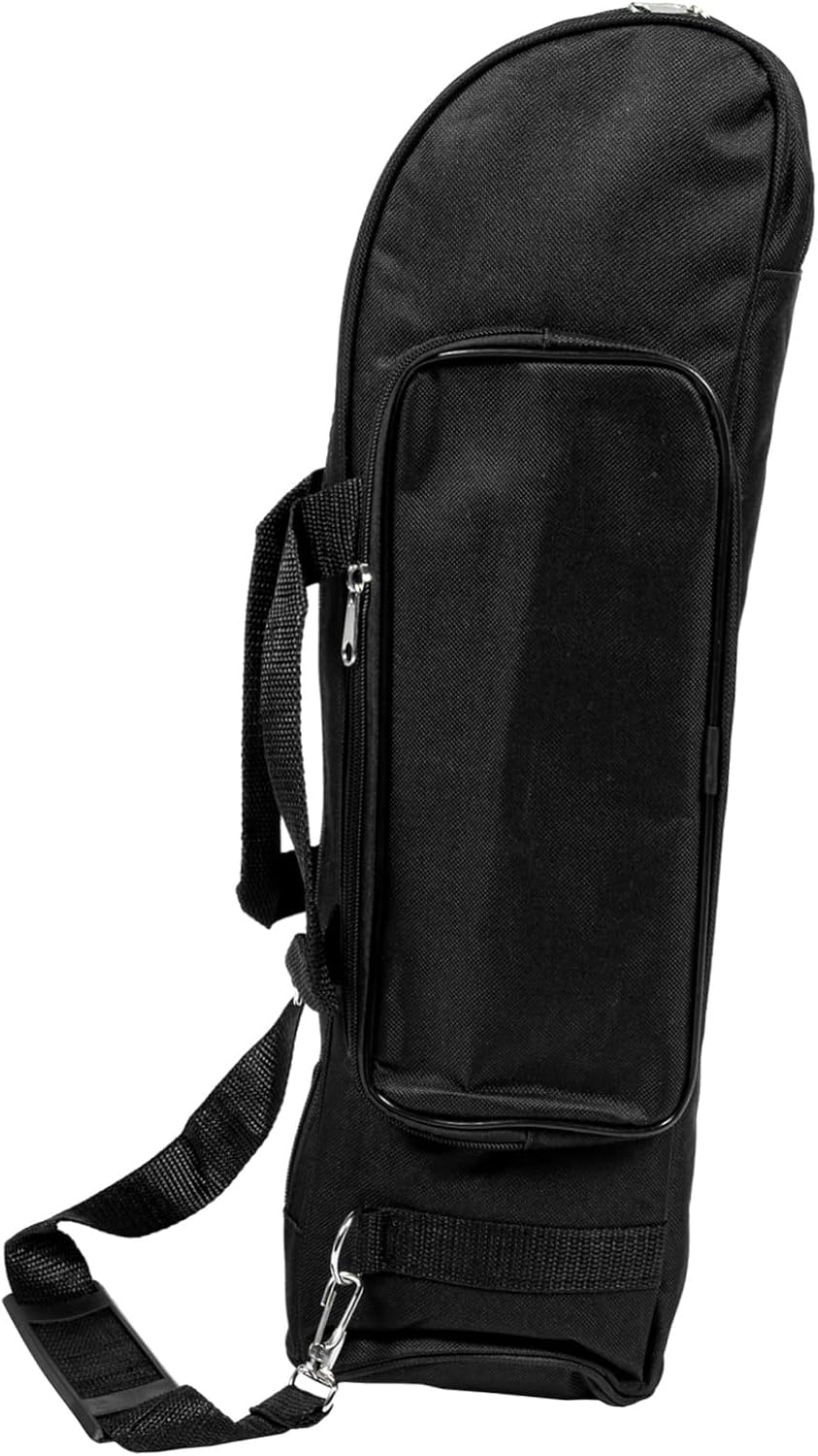 Portable Trumpet Case Multi-function Wind Instrument Bag with Comfortable Handheld and Backpack Options Padded Protection for Trumpets and Accessories