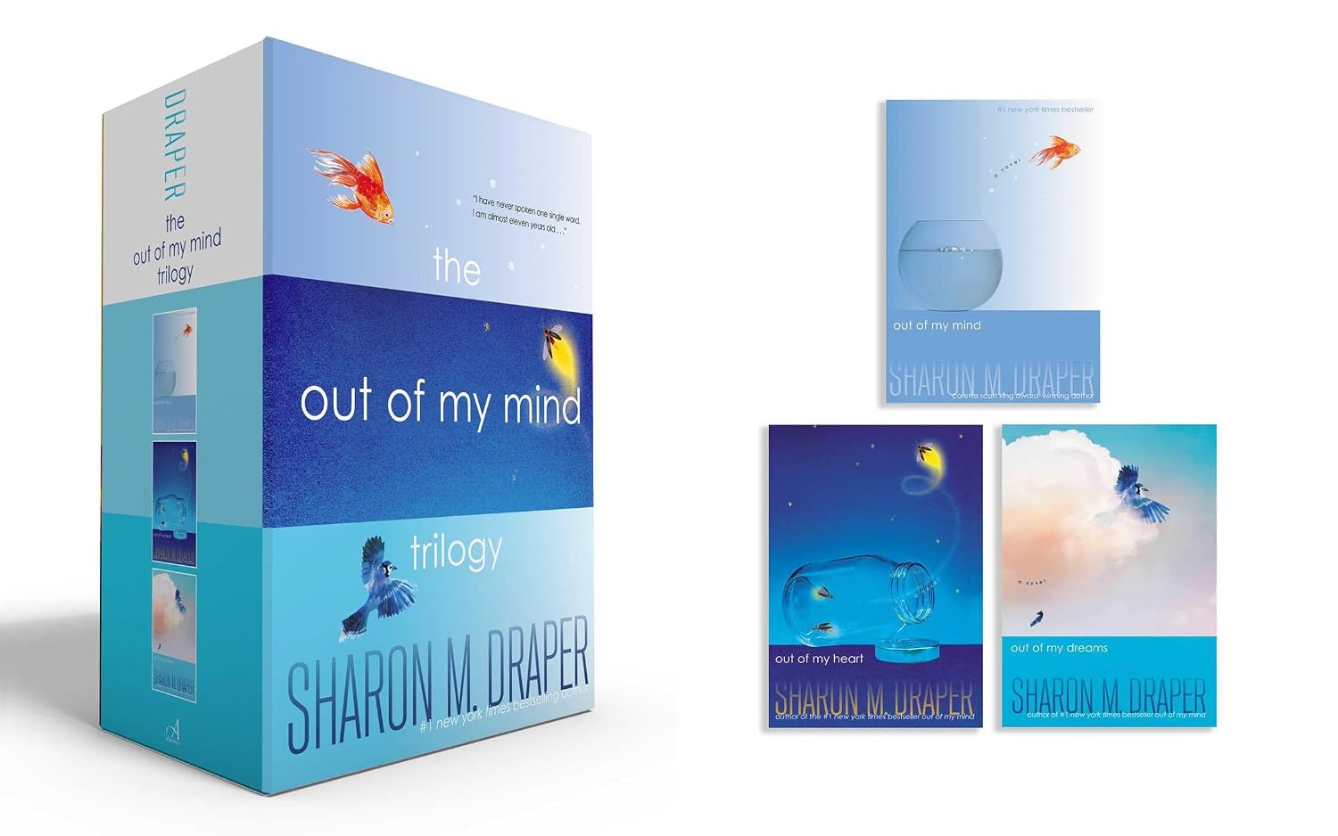 The Out of My Mind Trilogy (Paperback Boxed Set): Out of My Mind; Out of My Heart; Out of My Dreams (The Out of My Mind Series)