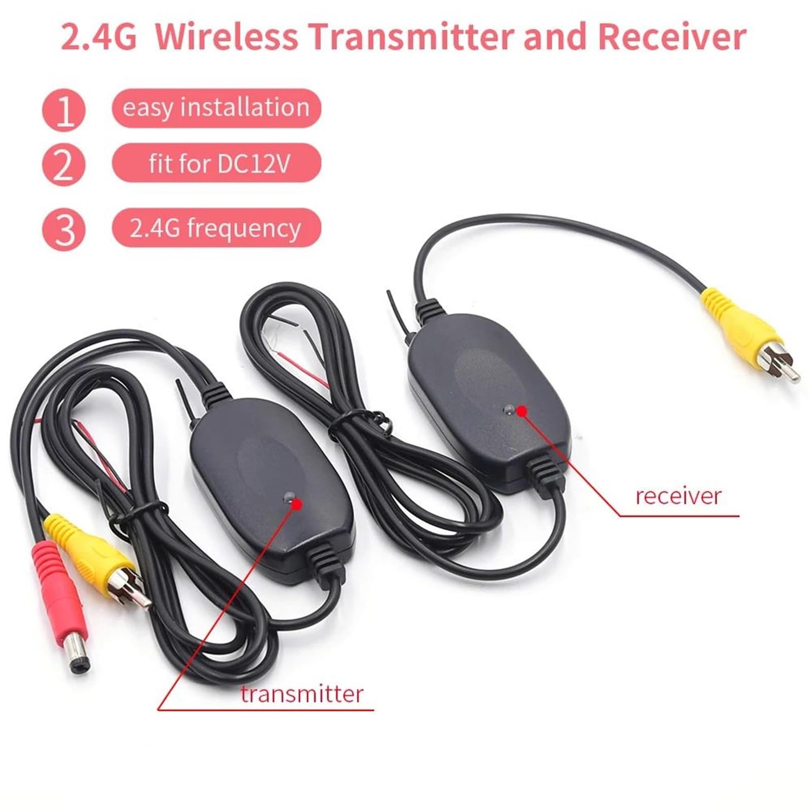 Telecamera Backup Stereo Senza Fili Per Skoda Per Roomster Per Fabia Per Octavia Per Yeti Per Superb Per A1 A3 A4