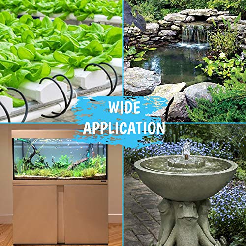 400GPH Submersible Pump 25W - Ultra Quiet Fountain Water Pump, 1500L/hr, 6.56ft High Lift, 3 Nozzles - Submersible Water Pump for Aquarium, Fish Tank, Pond, Hydroponics, Statuary (Compact 400GPH) by Aquatrone - Used condition - Image 7