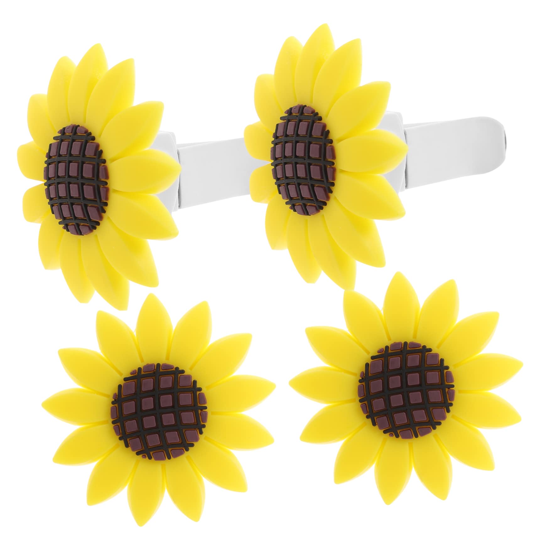 SOLUSTRE Clip Presa Aria Auto Profumo Auto Girasole 16 Pz Clip Per Girasole Clip Di Sfiato Per Deodoranti Per Auto Dell'auto Decorazioni Cruscotto Clip Per Auto Girasole Per Auto Gomma Da Cancellare