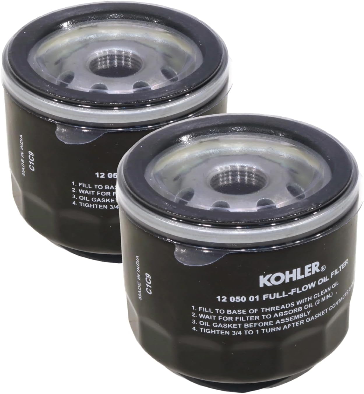 Kohler (2 Pack) 12 050 01-S Engine Oil Filter For CH18 - CH25 And CV18 - CV25, Model: , Home/Garden & Outdoor Store