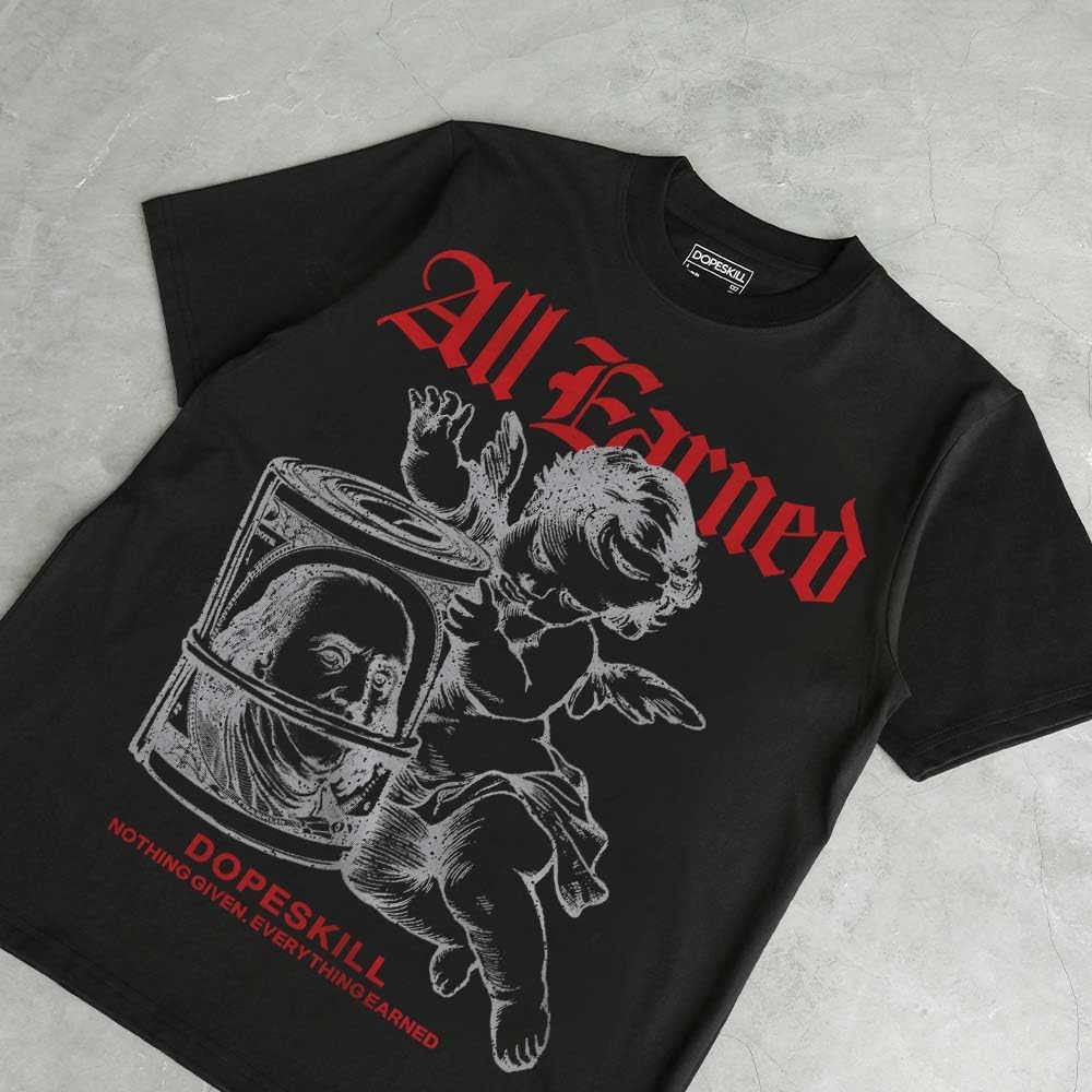 DopeSkill Graphic Tee Streetwear Hip Hop Hypebeast Street Style Crew Neck Unisex T-Shirt Sneaker Colour Matching Shirts Angel
