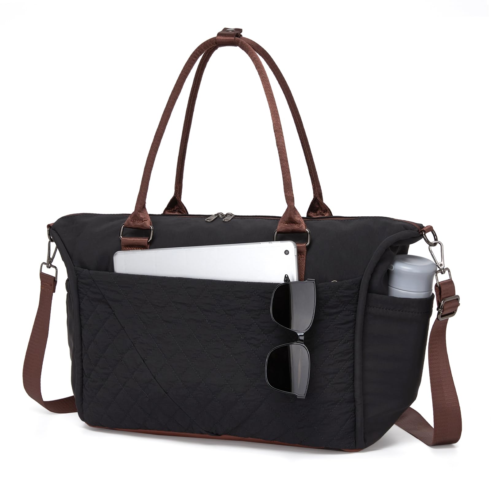 Miss Lulu para Ryanair Bolsa de Cabina 40x30x20 Puffer, Bolsa de Viaje Bajo Asiento, Duffel de 24L, Equipaje de Mano, Bolsa de Fin de Semana para Mujeres y Hombres
