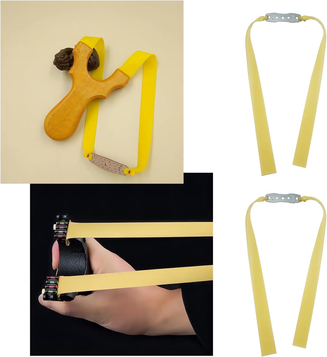 20 Pcs 1.5Mm Thickness Heavy Flat Rubber Band For Slingshot/Flat - View #2