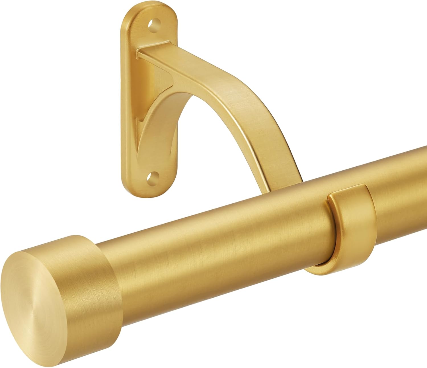 Mayrhyme 1Inch Diameter Curtain Rod, Adjustable Rod Set