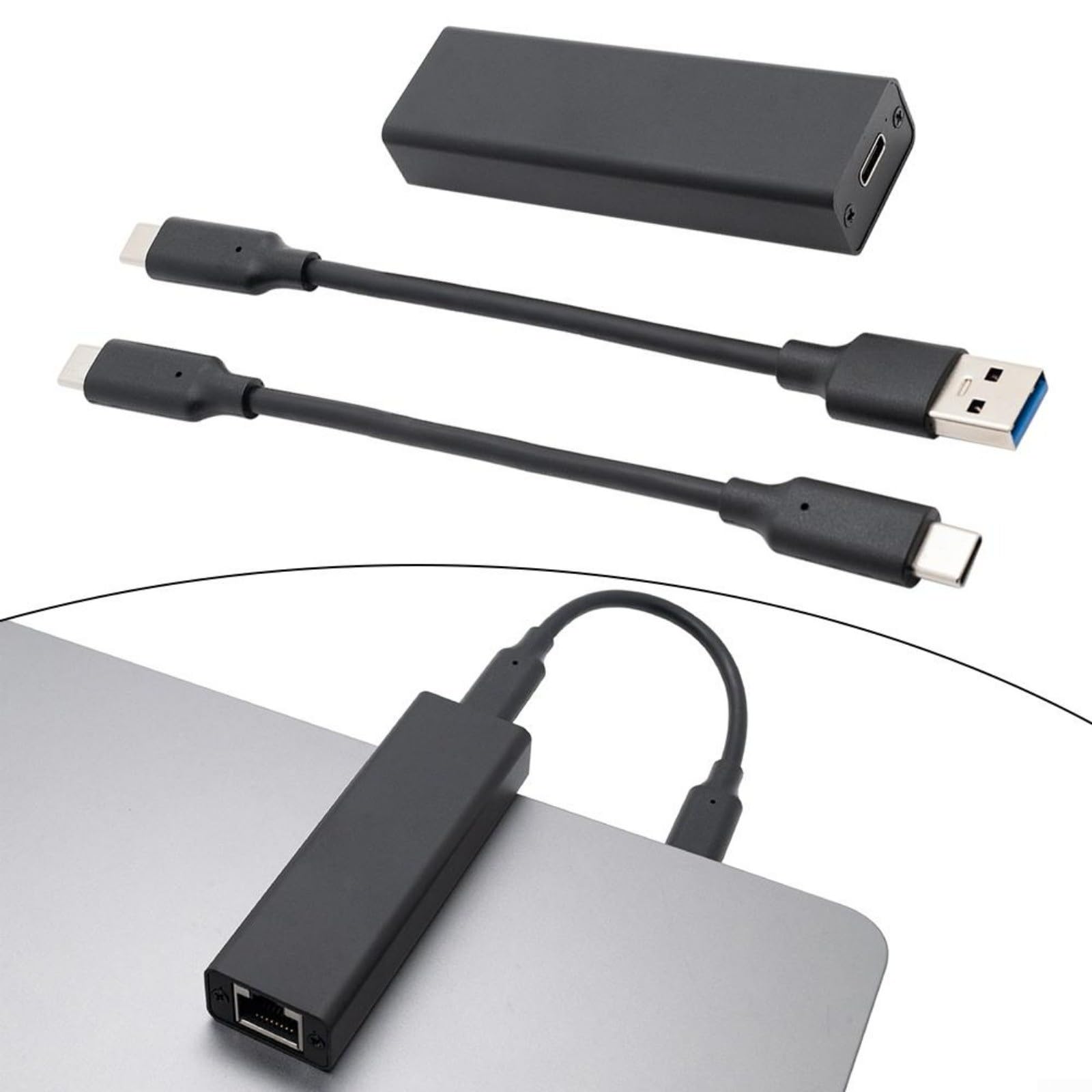Usb 32 A 5Gbe Adattatore di Rete Con Realtek Rtl8157 Chip Per Windows per MAC per LINUX Supporto 5Gbps Connessione Ethernet Ad Alta Velocità Per Viaggi di Lavoro
