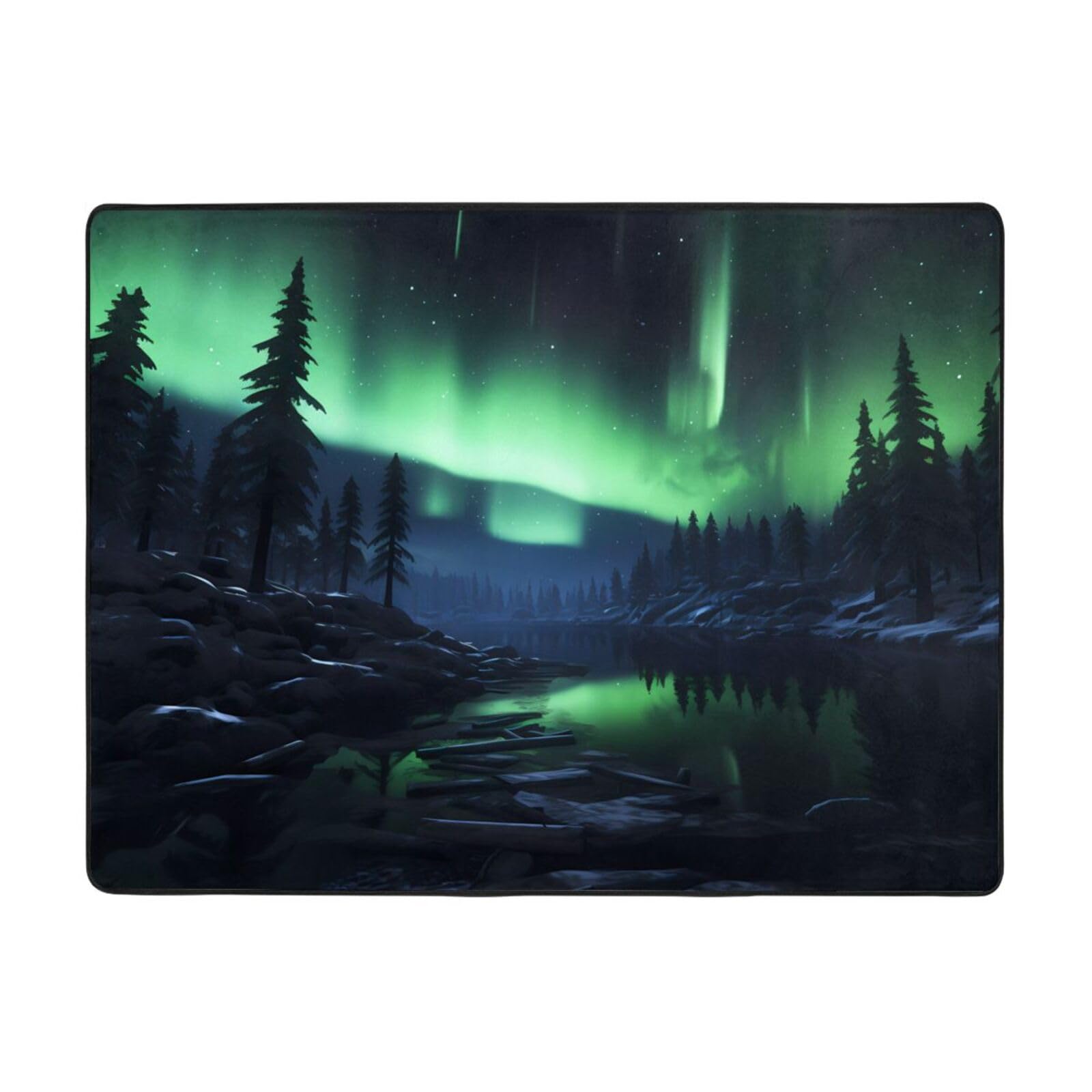 Tapis antidérapant de qualité Northern Lights : la douceur de votre salon