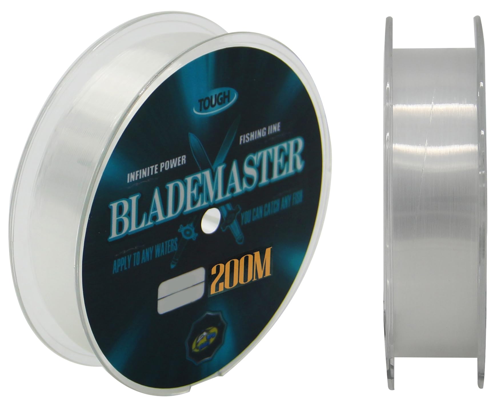 BPS Línea Hilo de Pesca Nylon Monofilamento Color Transparente Multifilamento Material Súper Fuerte Pesca Profesional — view 3