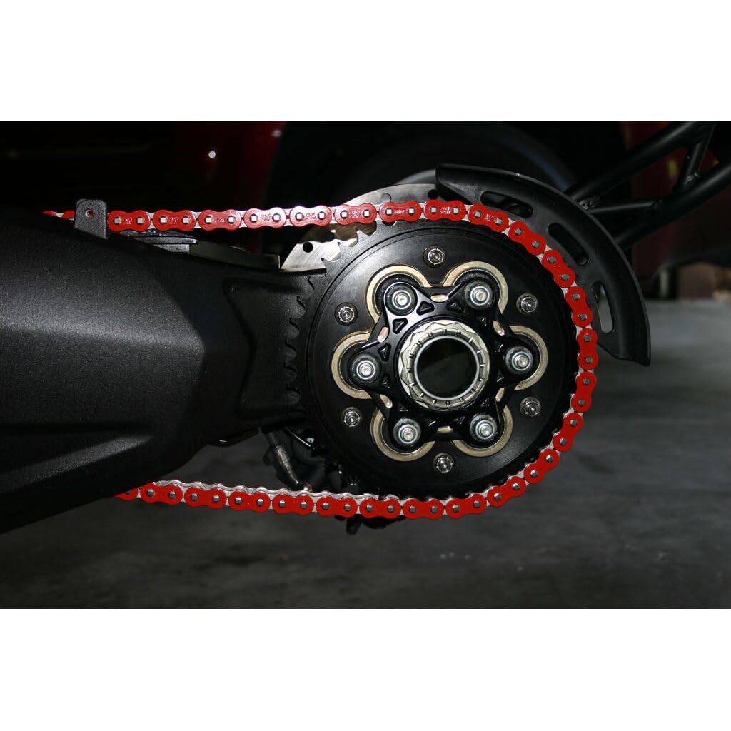 Dreammotion 520 Pitch 120 Liens Chaîne d'entraînement de moto pour Motocross lourd Pit Bike Dirt Bike Quad ATV SSR Coolster Apollo Honda Kawasaki