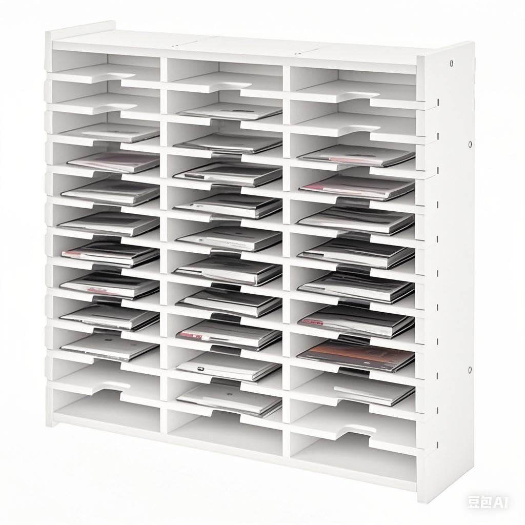 Cabilock 36 slots Ink Pad Vassoio Organizer Rack, supporto per tamponi di timbri, garage per cellulare, scuola, multi-barca, vassoio per pittura a diamante per Craft Stamp Pad Supplies Storage
