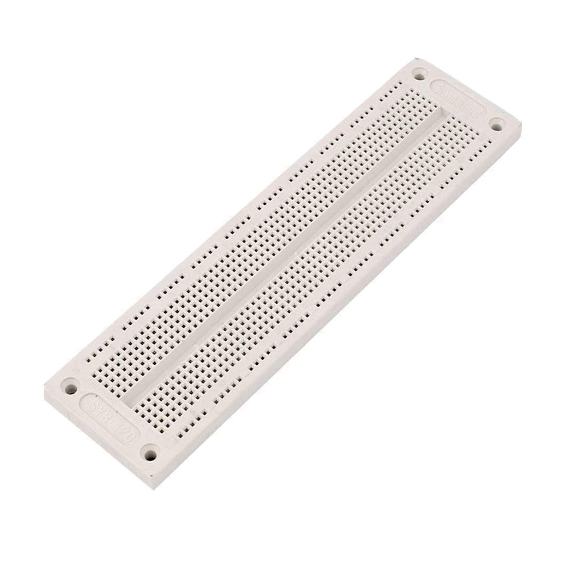 HiLetgo 3pcs SYB-120 700 Points Solderless PCB Breadboard 60x12 Solderless Prototype PCB Board for Arduino Proto Shield Distribution Connecting Blocks