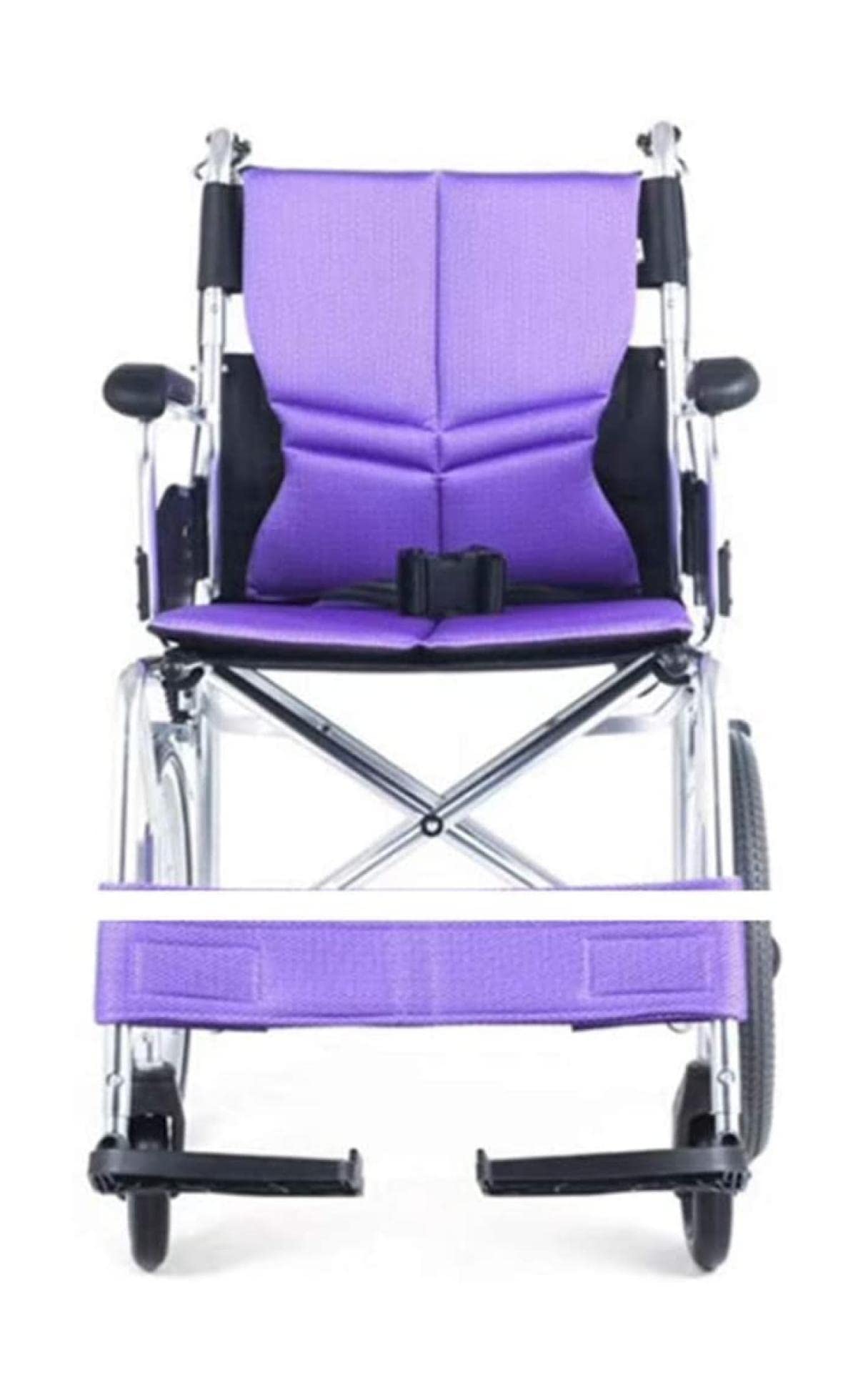 Portable Home Transport Wheelchair for Elderly Lightweight Folding Aluminum Alloy Portable Home Transport Wheelchair Portable Medical Rehabilitation Chair