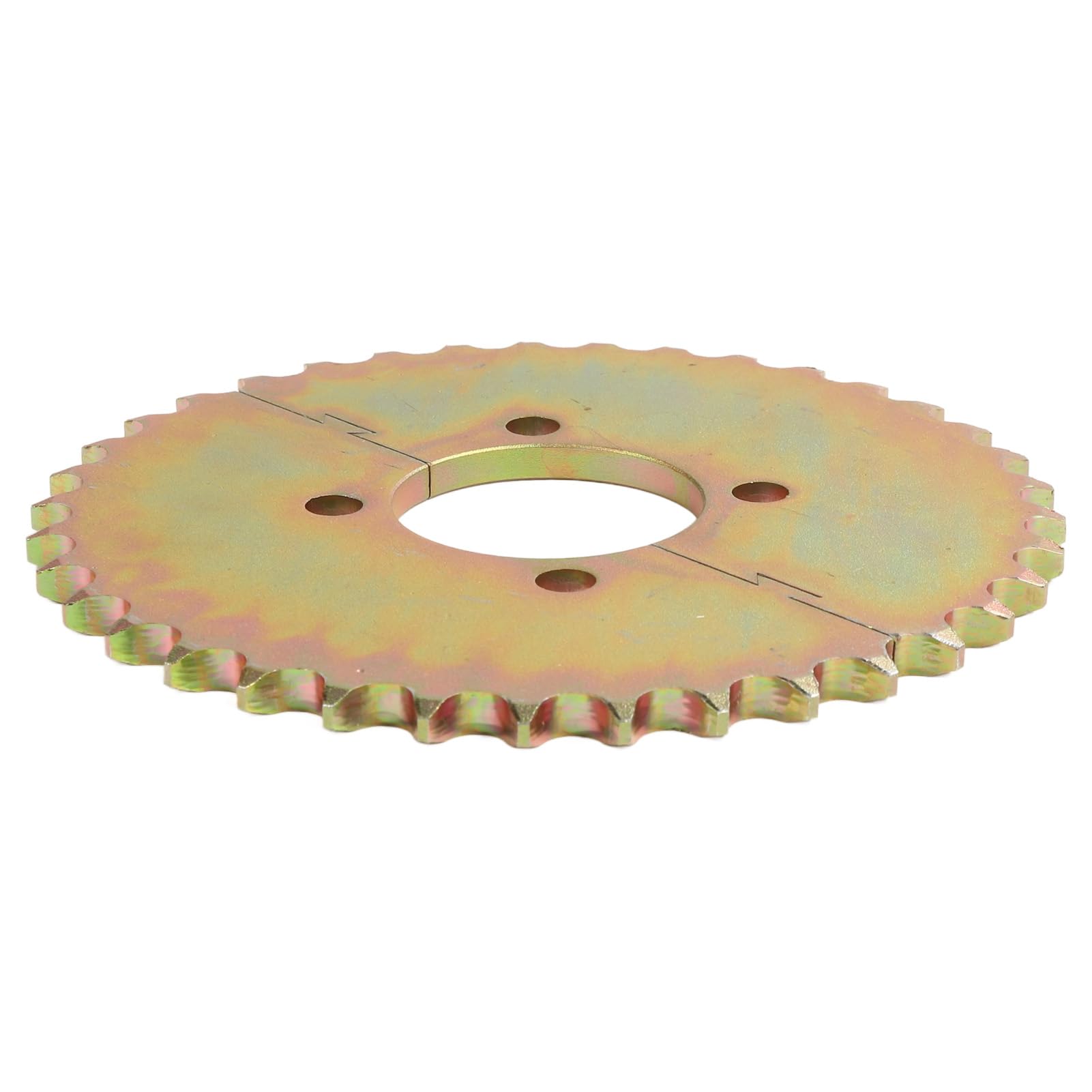 Pignon de chaîne séparable 530 37T, pignon de Kart en Acier, pièce de Modification de VTT à 4 Trous de 58 mm, pignon de pignon Durable à 37 Dents pour des Performances et Une