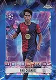 2024-25 TOPPS CHROME SAPPHIRE UEFA CLUB COMPETITIONS WONDERKIDS #WK-13 PAU CUBARSI FC BARCELONA SOCCER OFFICIAL TRADING CARD OF SOCCER
