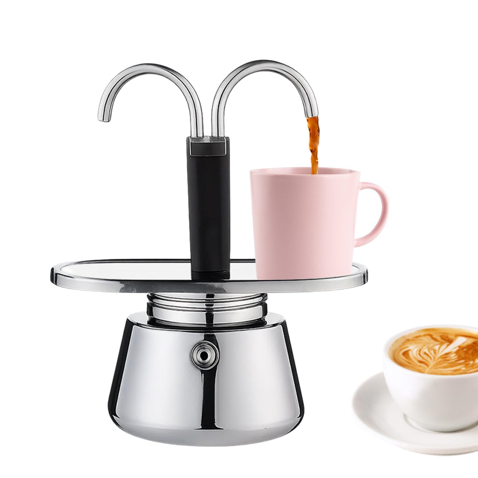 Cafetière portable en acier inoxydable pour cuisinière