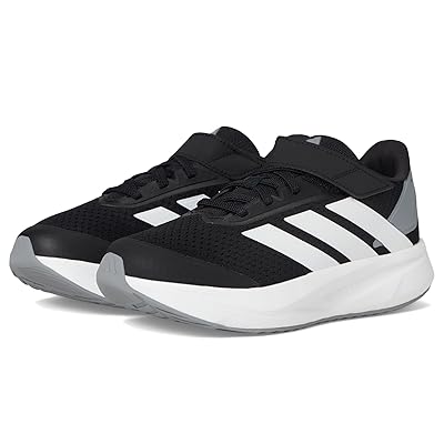 adidas Kids Duramo SL 2.0 Elastic Lace Sportswear Shoes (Little Kid) Kids Shoes Black/White/Grey