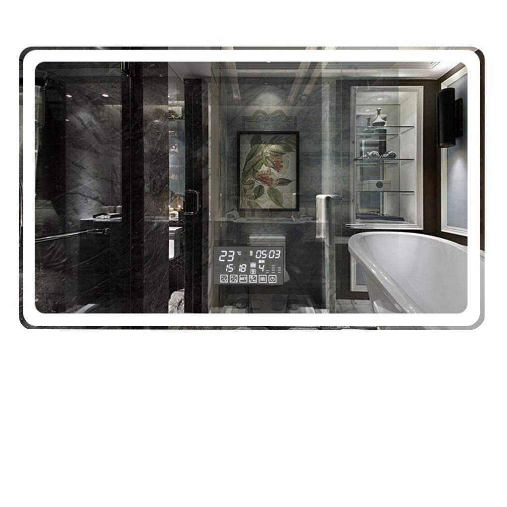 Specchio Trucco Specchio per Trucco Specchio Appeso Senza Cornice,Specchio per Trucco Bagno Antiappannamento Specchio per Trucco Appeso Rettangolo Verticale O Orizzontale Specchi per Trucco A Parete