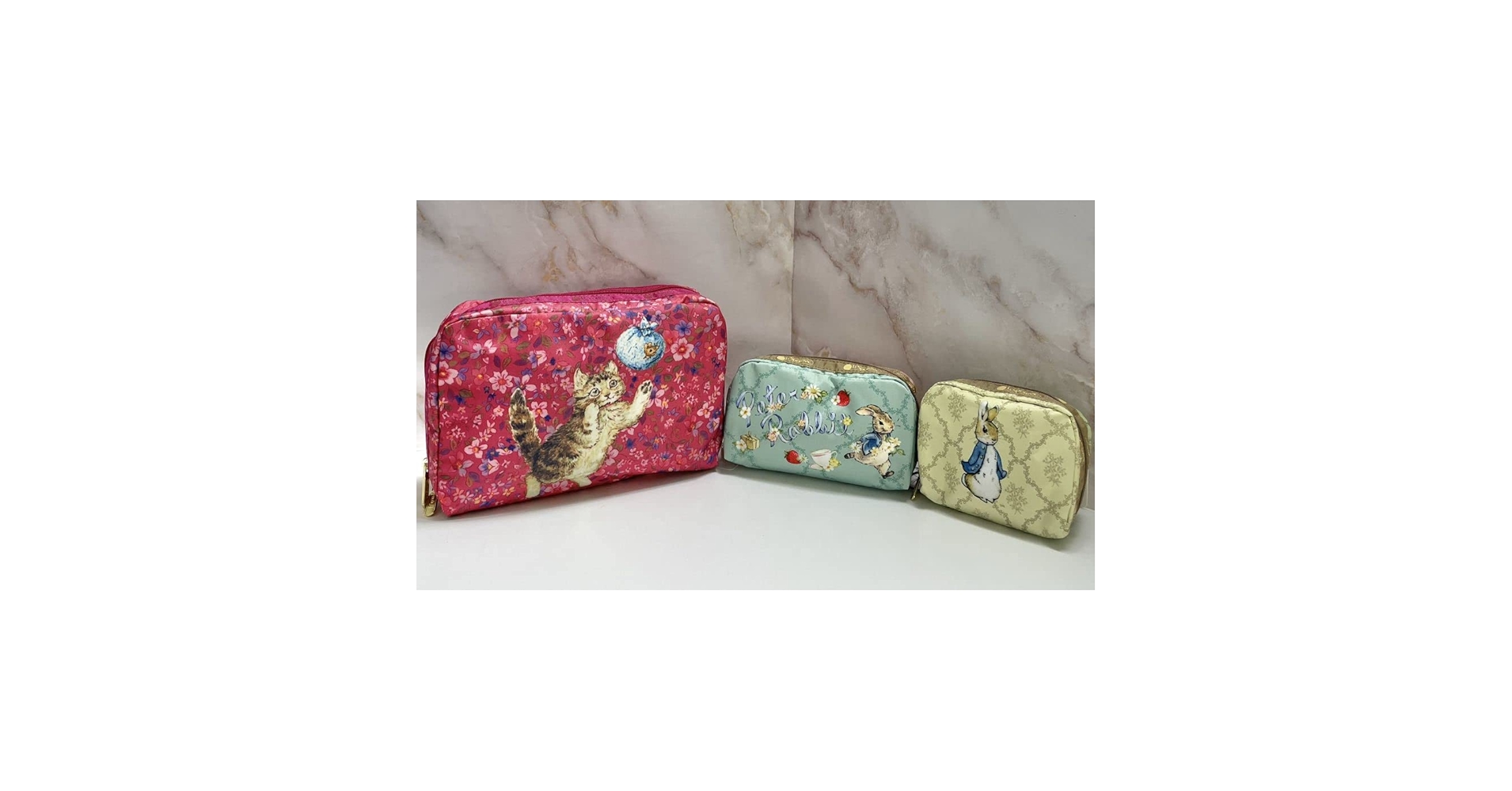 レスポートサック　ピーターラビット　トラベルパッキングポーチ　L・M・S レスポートサック パッキングポーチ トラベルポーチ ピーター