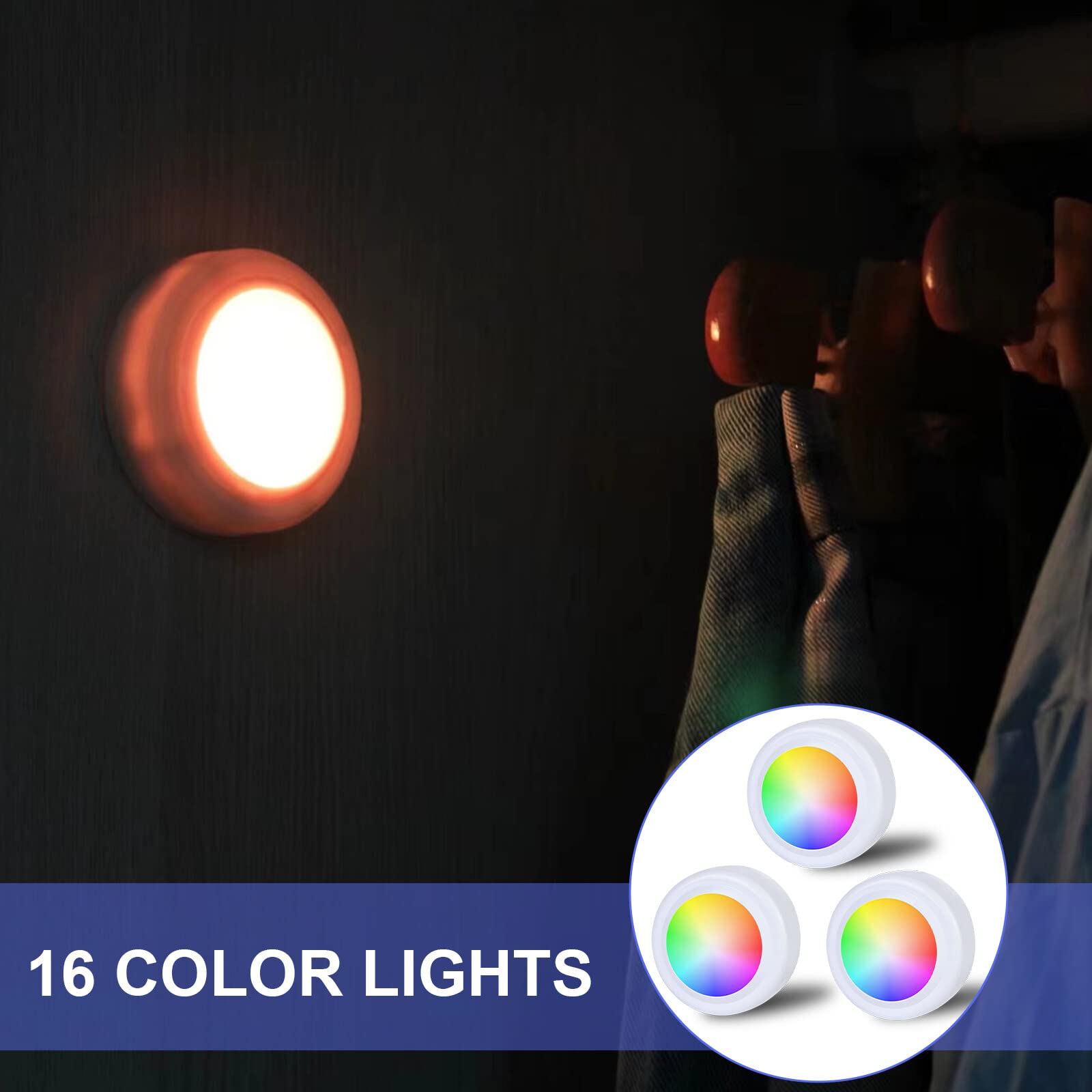 Luci A Disco LED Con Telecomando - 16 Colori Cambiabili, Dimmerabili E Con Timer, Alimentate A Batteria