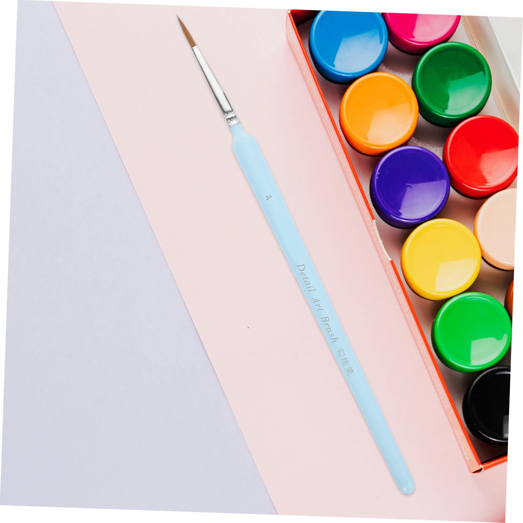 SEWACC 55pièces Set De Pinceaux Fins pour Peinture Pinceaux De Détail Professionnels pour Miniatures Et Dessin pour Art Modélisme