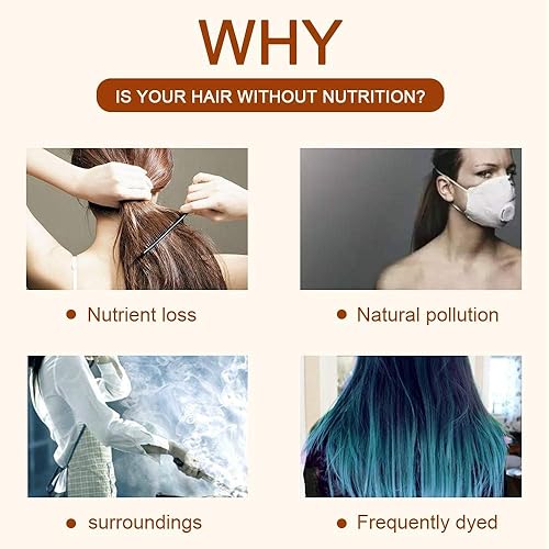 Miniatura 7 de Máscara de tratamiento mágico 5 segundos Reparaciones daños restaurar cabello suave 4.1 fl oz para todos los tipos de cabello queratina Tratamiento