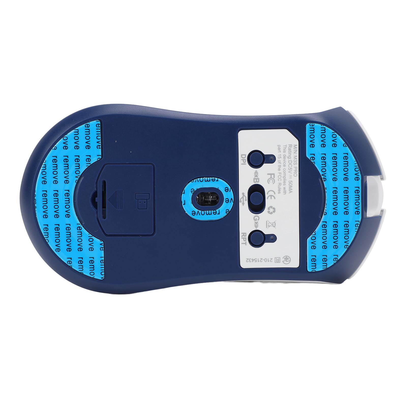 Bezprzewodowa Mysz do Gier, Ultralekka Programowalna Mysz do Gier do Pracy i Nauki o Rozdzielczości 26000 DPI, Tryb Tri Tri Mode 2.4G USB C, Czujnik Optyczny 3395, Myszy do Gier