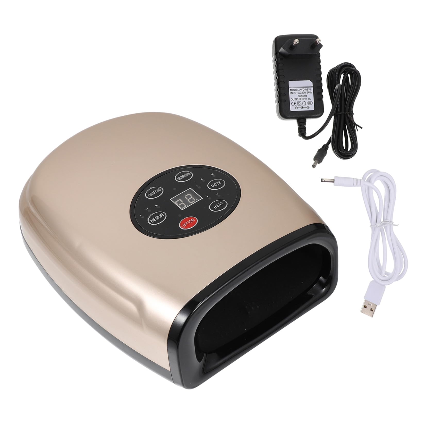 Elektrisches Handmassagegerät Gold 6w mit 2200mah Akku