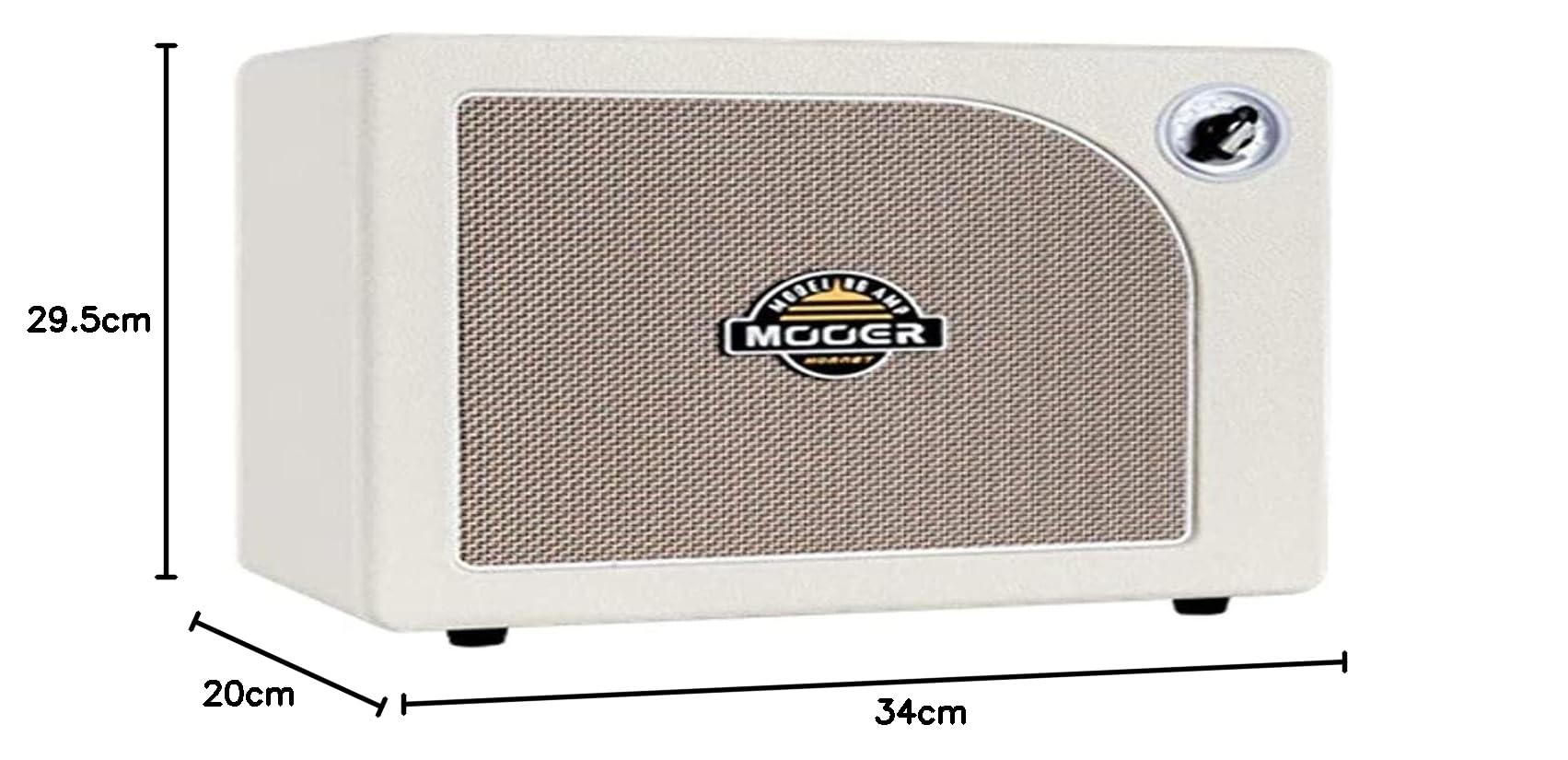 MOOER HORNET 30 WHITE 30 Watts Guitar Modelling Amplifier