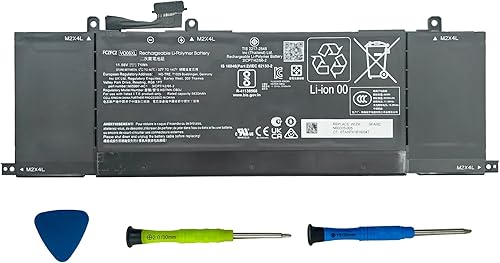 VO06XL Batería 71Wh 5830mAh Reemplazo para HP OMEN Transcend Gaming Laptop 14t-fb000 Transcend Laptop 14-fb0097nr Series N66005-005 N65997-AC1 disponible en Yaxa Guatemala