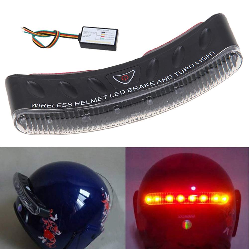 12v wireless motorcycle helmet led brake turn signal light indicators Steel MATE System Helmet Light – Steelmateus Helmets by Sykik Wireless Motorcycle Helmet Brake Stop