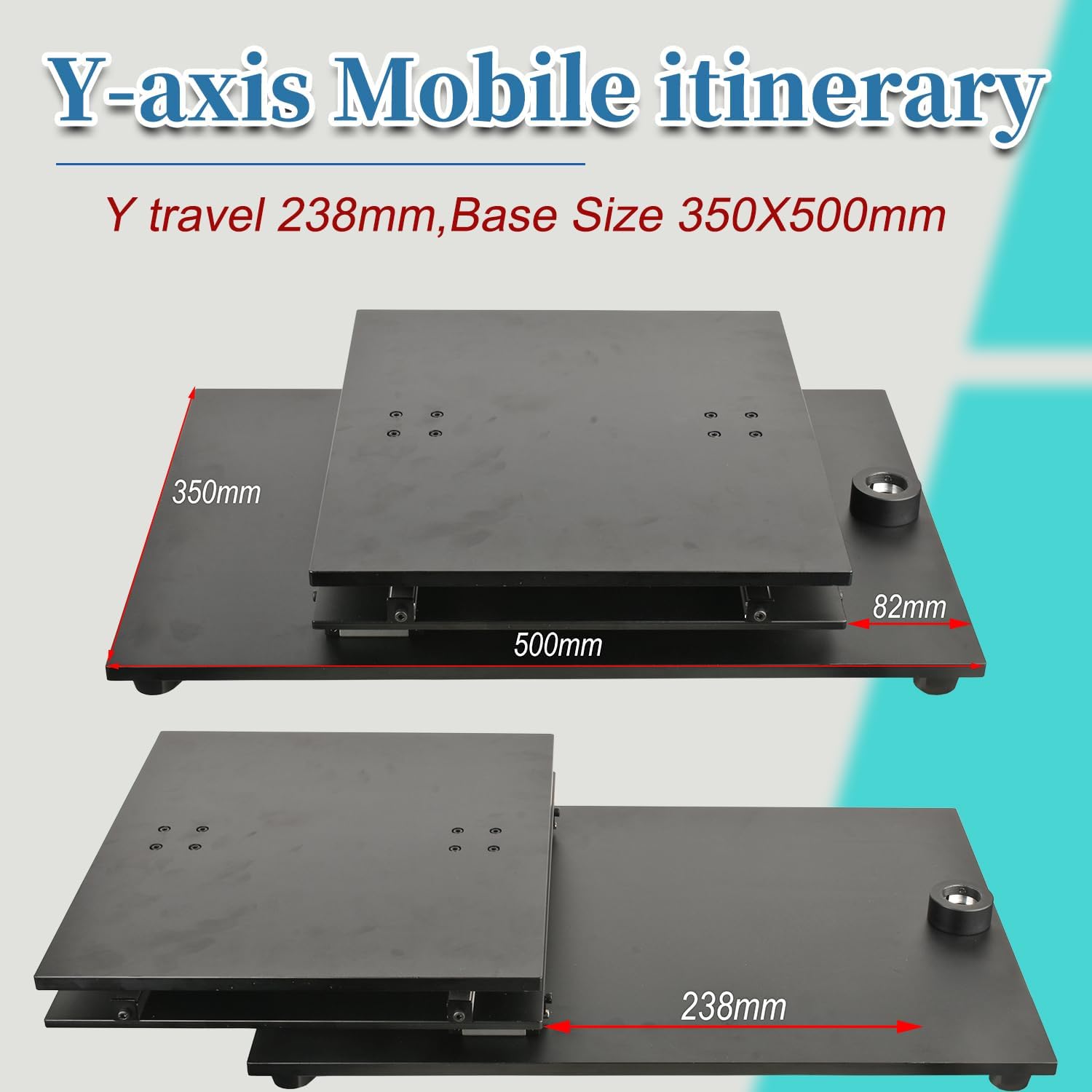 Microscope XY Platform Movement Range 290mnmX238mm